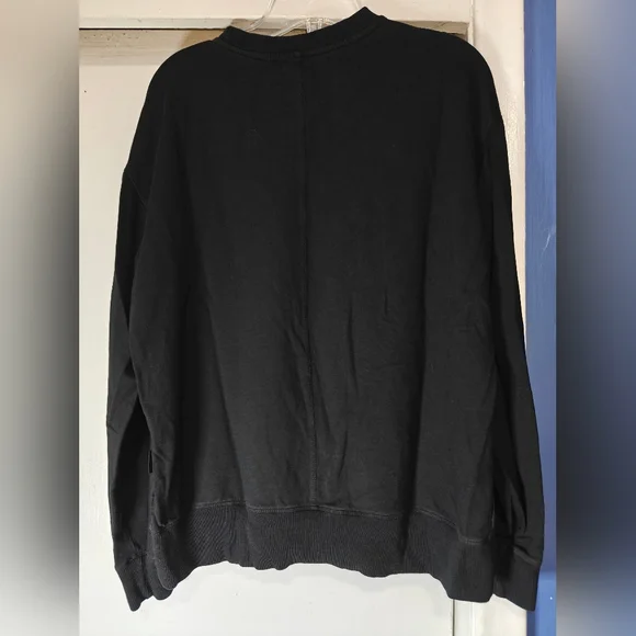 BOODY Black Crewneck Sweatshirt Sz. Medium - Picture 4 of 6